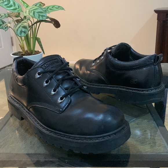 SKECHERS| VINTAGE LEATHER OXFORDS - Picture 13 of 13